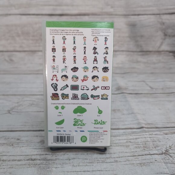 Cricut Everyday "Dr. Checkup" art cartridge - Complete - Picture 2 of 3